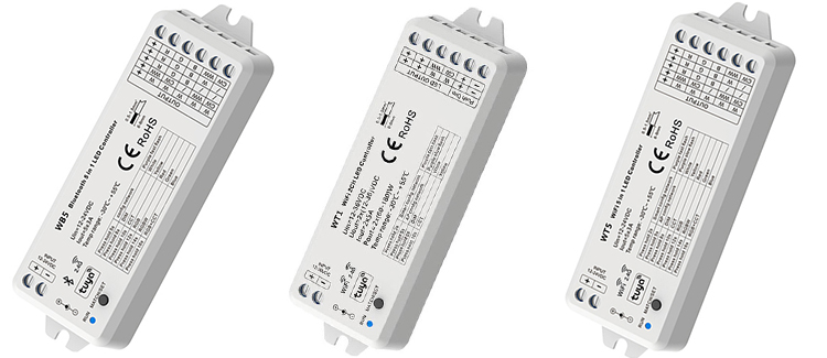 RF & Tuya WiFi LED Controllers